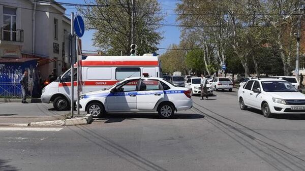 На улице Исака Харебова водитель совершил наезд на пешехода - Sputnik Южная Осетия