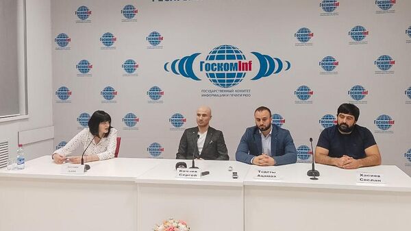 Пресс-конференция Симда по итогам гастролей - Sputnik Южная Осетия