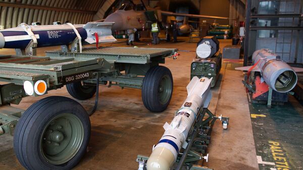 Ракеты Brimstone на военновоздушной базе армии Великобритании - Sputnik Южная Осетия