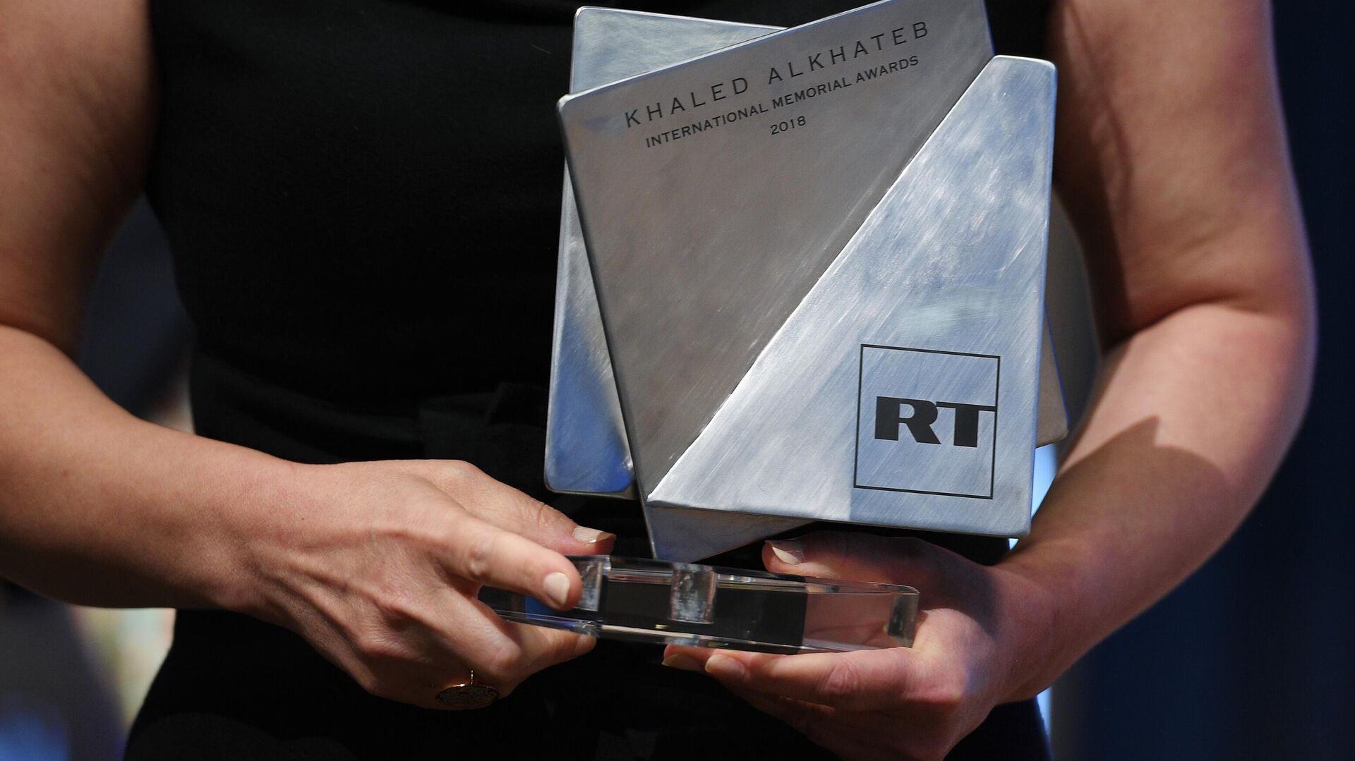 Вручение Международной премии в память о журналисте Халеде аль-Хатыбе - Sputnik Южная Осетия, 1920, 19.12.2022