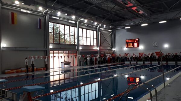В Цхинвале стартовал чемпионат республики по плаванию - Sputnik Южная Осетия