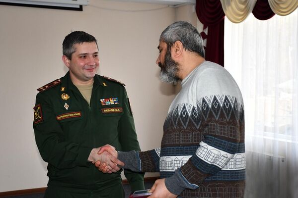 В министерстве обороны РЮО прошла церемония награждения защитников республики - Sputnik Южная Осетия