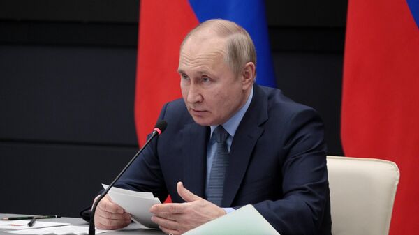 Рабочая поездка президента РФ В. Путина в Тулу - Sputnik Южная Осетия