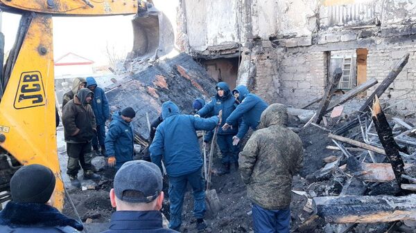 Взрыв дома в частном доме в Цхинвале - Sputnik Южная Осетия