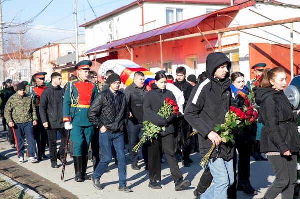 Похороны Тамерлана Остаева - Sputnik Южная Осетия