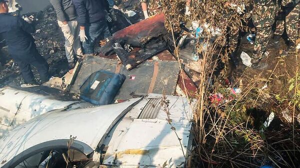 Крушение пассажирского самолета в Непале - Sputnik Южная Осетия