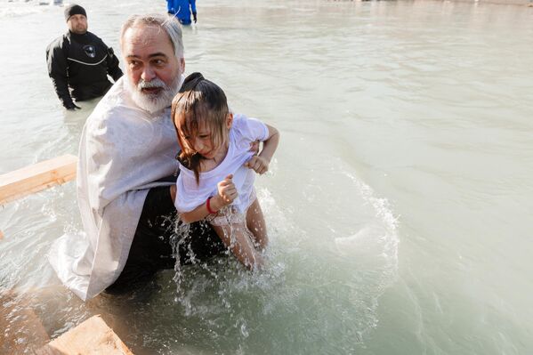 Крещение Господне в Южной Осетии - Sputnik Южная Осетия