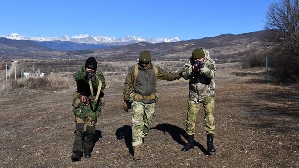 Бойцы батальона специального назначения повышают боевое мастерство - Sputnik Южная Осетия