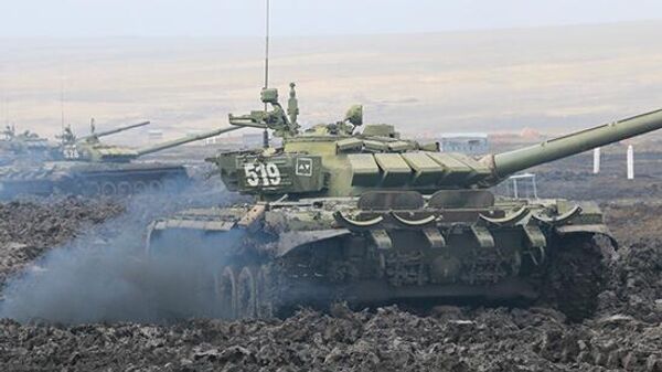 Экипажи танков и БМП ЮВО отработают экстремальное вождение на танкодромах в Северной Осетии - Sputnik Южная Осетия