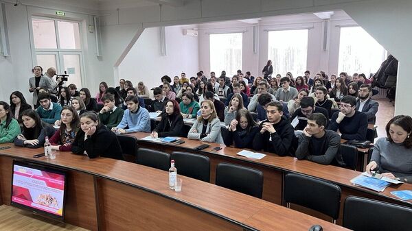 Международная школа-конференция молодых ученых в СОГУ - Sputnik Южная Осетия