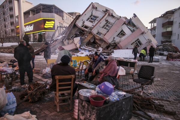 Разрушения в Гельбаши вследствие землетрясения в Турции  - Sputnik Южная Осетия
