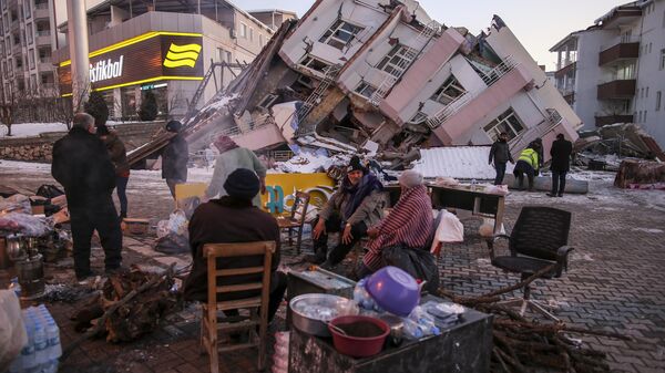 Разрушения в Гельбаши вследствие землетрясения в Турции  - Sputnik Южная Осетия