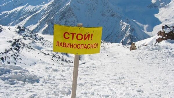 Штормовое предупреждение по лавиноопасности
 - Sputnik Южная Осетия