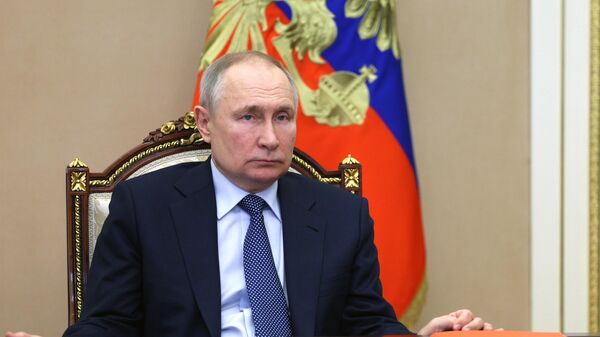 Президент РФ Владимир Путин провел совещание Совбеза - Sputnik Южная Осетия