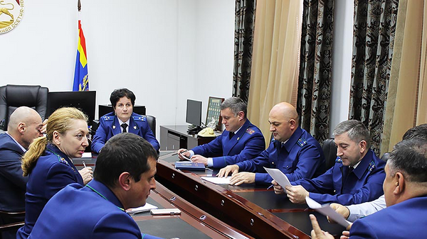 Заседание аттестационной комиссии Генпрокуратуры - Sputnik Южная Осетия