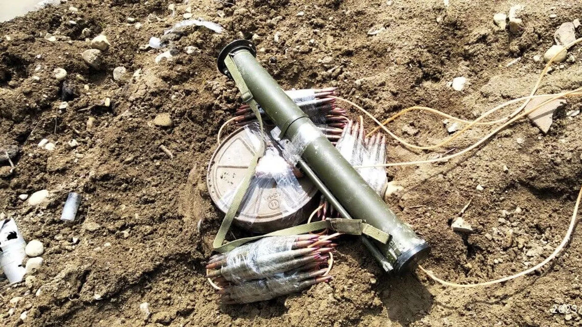 На полигоне Дзарцем уничтожены ранее обезвреженные ВОП