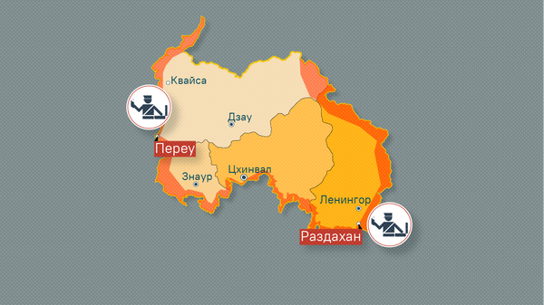 Сколько человек пересекли границу Южной Осетии с Грузией - Sputnik Южная Осетия