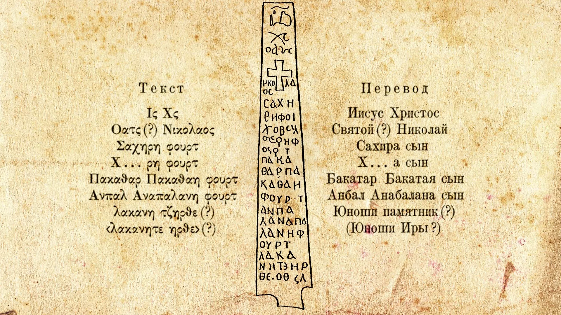 Зеленчукская надпись - Sputnik Южная Осетия, 1920, 14.04.2023
