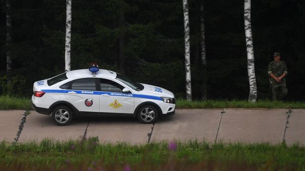 Автомобиль правоохранительных служб в Московской области. Архивное фото  - Sputnik Южная Осетия