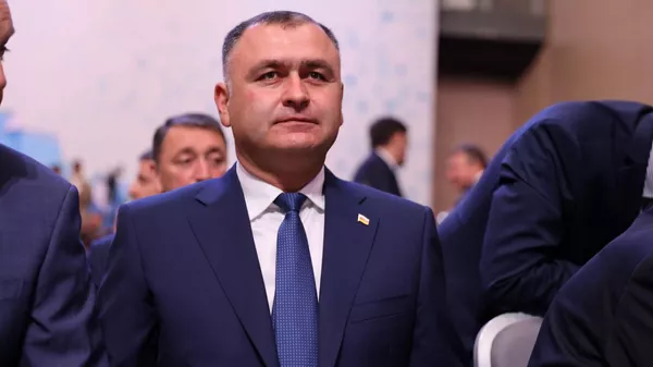 Президент РЮО Алан Гаглоев на открытии Кавказской инвестиционной выставки в Минводах  - Sputnik Южная Осетия