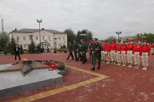 Торжественная церемония завершения акции Верни герою имя - Sputnik Южная Осетия