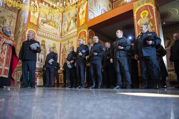 Казаки совершили молебен в Цхинвале - Sputnik Южная Осетия
