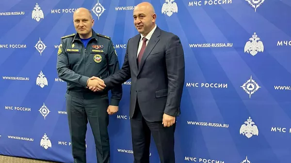 Главы МЧС России и Южной Осетии обсудили в Москве вопросы сотрудничества - Sputnik Южная Осетия