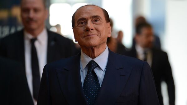  Бывший председатель Совета министров Италии Сильвио Берлускони. Архивное фото - Sputnik Южная Осетия