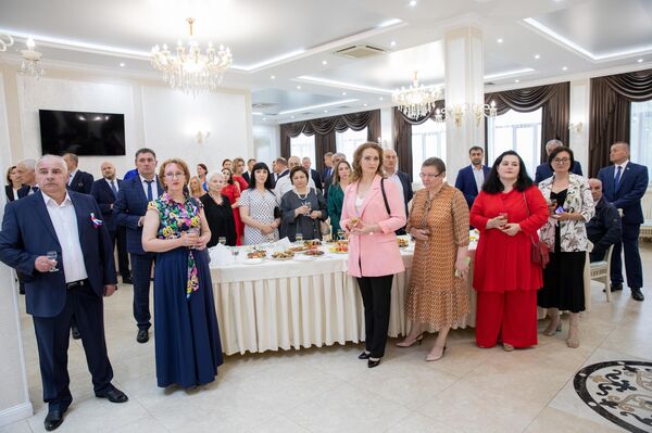 Посольский прием в честь Дня России - Sputnik Южная Осетия