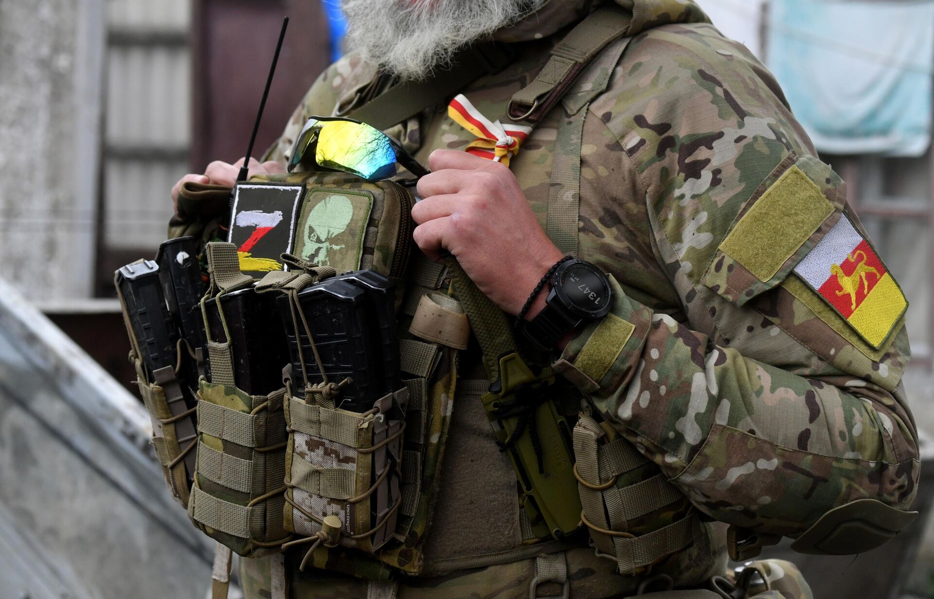 Военнослужащий батальона Шторм в зоне СВО. Архивное фото  - Sputnik Южная Осетия, 1920, 07.06.2025