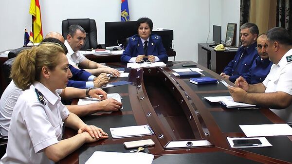 Заседание аттестационной комиссии Генпрокуратуры РЮО - Sputnik Южная Осетия