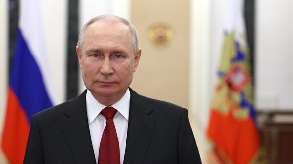 Обращение президента РФ В. Путина  - Sputnik Южная Осетия
