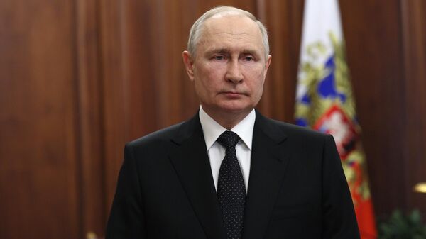 Обращение президента РФ В. Путина к гражданам России - Sputnik Южная Осетия