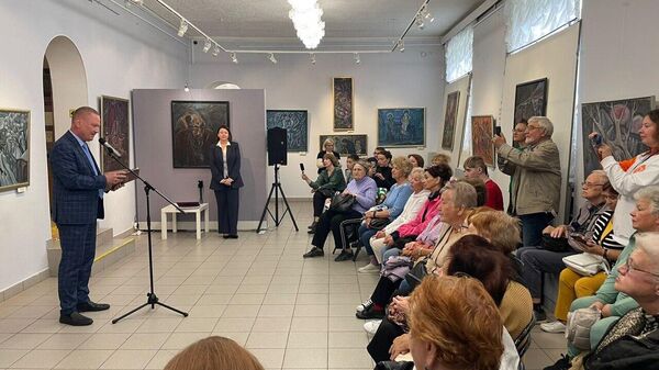 Посольство Южной Осетии приняло участие в открытии выставки Хсара Гассиева - Sputnik Южная Осетия