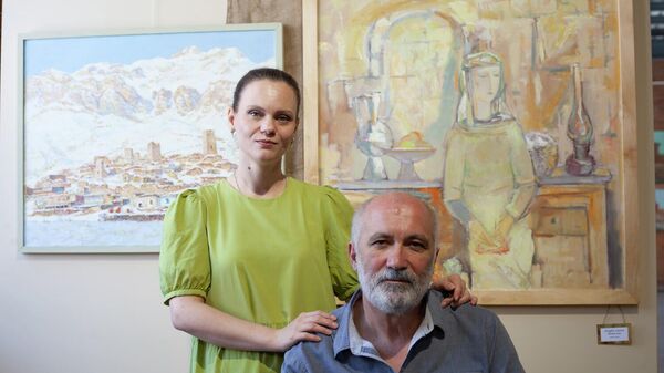 Выставка Ульяны Гончаровой и Ахсарбека Ахполова - Sputnik Южная Осетия