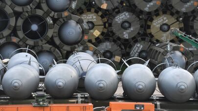 Боеприпасы истребителей-бомбардировщиков ВКС России Су-34. Архивное фото 