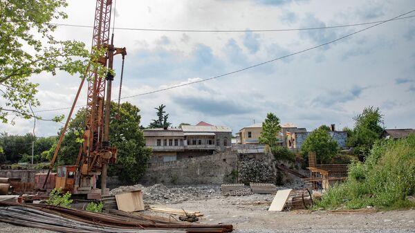 Строительство моста в г. Цхинвал - Sputnik Южная Осетия