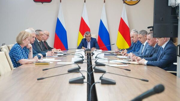 Аппаратное совещание правительства Северной Осетии - Sputnik Южная Осетия