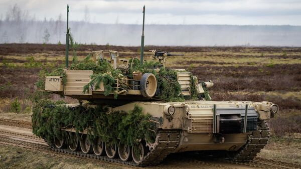 Танк M1 Abrams. Архивное фото  - Sputnik Южная Осетия