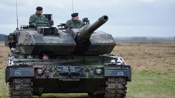 Польский основной танк PT-91 Тварды. Архивное фото  - Sputnik Южная Осетия