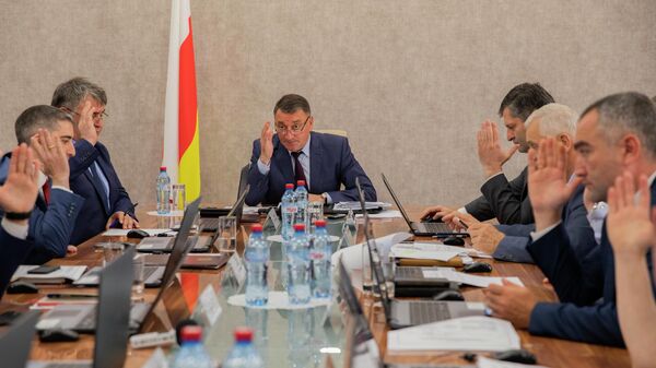 Заседание кабинета министров РЮО - Sputnik Южная Осетия