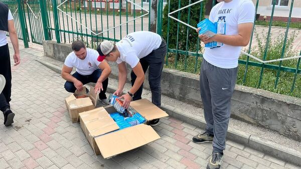 Активисты молодежного крыла партии Ныхас раздали датчики утечки газа - Sputnik Южная Осетия