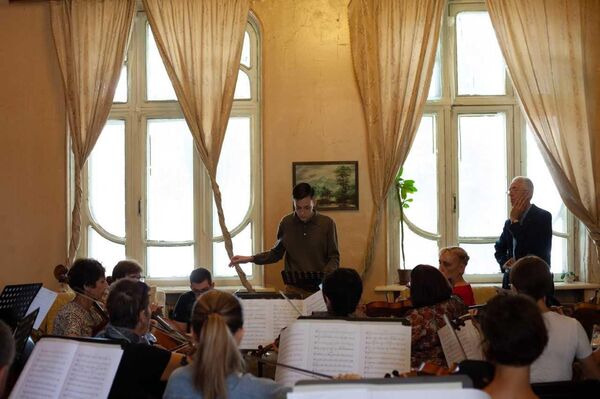 Репетиция концерта в зале Союза композиторов - Sputnik Южная Осетия