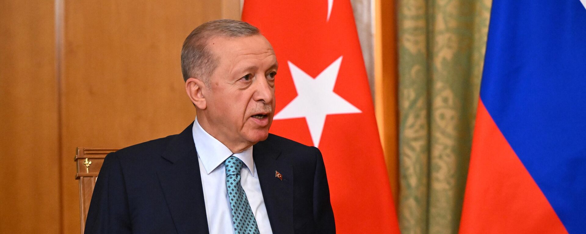 Президент Турецкой Республики Реджеп Тайип Эрдоган. Архивное фото  - Sputnik Южная Осетия, 1920, 05.09.2023