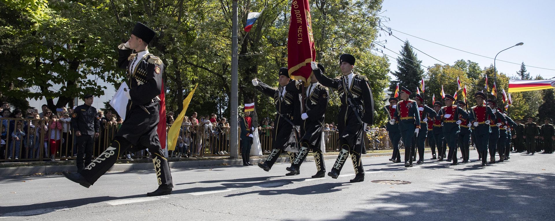 Парад в День Республики Южная Осетия - Sputnik Южная Осетия, 1920, 21.08.2026