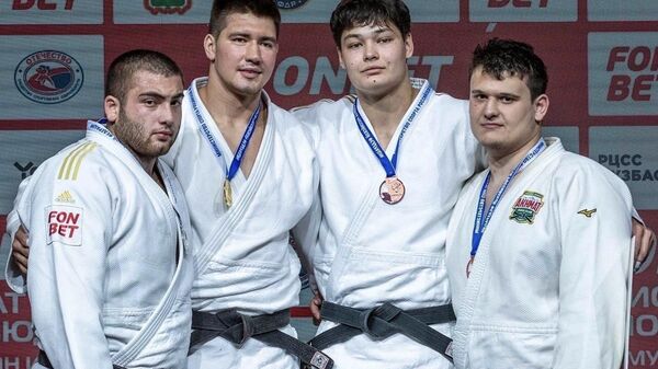 Арсен Кадзаев - серебряный призер чемпионата России по дзюдо  - Sputnik Южная Осетия