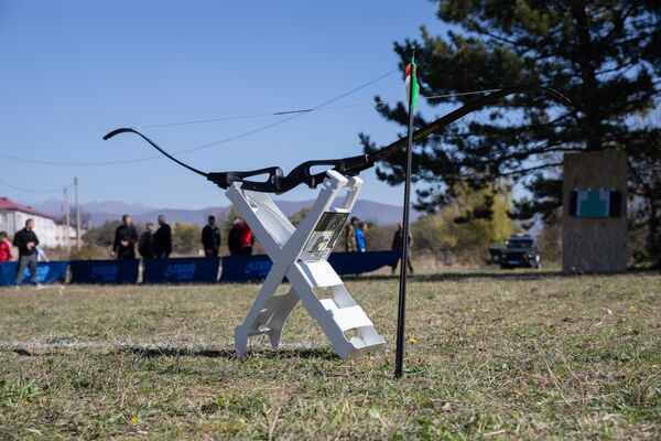 Подготовка к соревнованиям по стрельбе из лука - Sputnik Южная Осетия