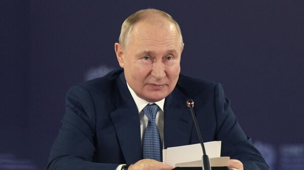 Президент России В. Путин - Sputnik Южная Осетия