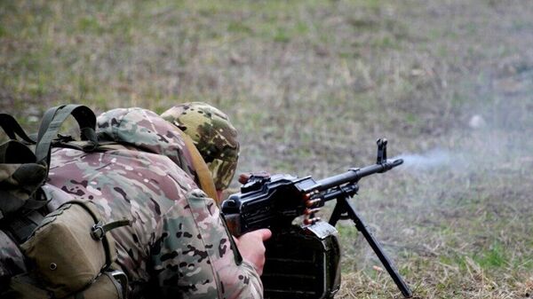 Югоосетинские спецназовцы подтвердили высокий уровень владения оружием - Sputnik Южная Осетия