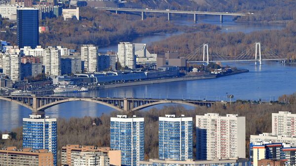 Мосты через Енисей в Красноярске - Sputnik Южная Осетия